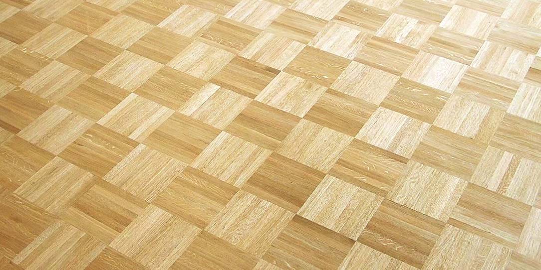 eiken mozaïek parket